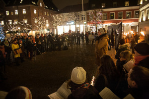 Fossil Free Lund light manifestation with Bill