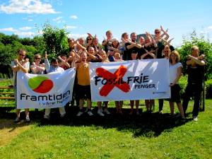 Framtiden Fossil Free Norway summer training event July 2014